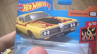 despachetare alte masinute hotwheels - seria flames 2020