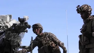 Marines Fire Howitzer On BDOC - SLT1-22