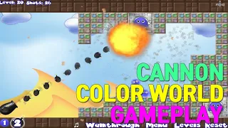 COLOR WORLD CANNON SHOT Gameplay Walkthrough