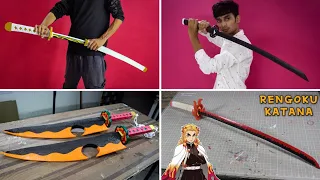 4 Demon Slayer Katana You Can Make At Home