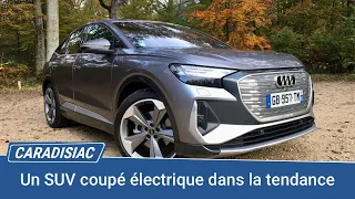 Essai - Audi Q4 Sportback e-tron (2021) : le concept qui s'est échappé