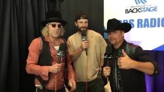 Big and Rich Backstage with Sam Hunt at the ACMs!