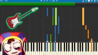 I played the amazing digital circus theme song in different instruments