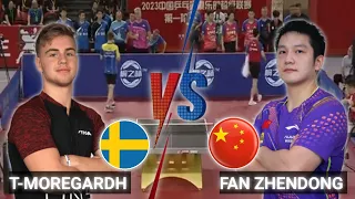 Truls Moregardh vs Fan Zhendong China Super 23/24 League