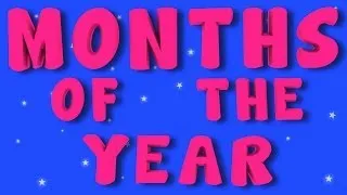 Months of the Year | Kindergarten Nursery Rhymes For Children | Videos For Toddlers by Kids Tv