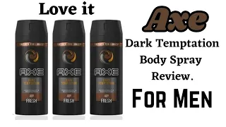 ASMR: Try It Before You Buy It: Axe Dark Temptation Spray Review!