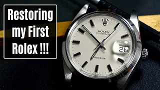 Restoring My First Rolex Vintage Watch !!!