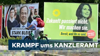 PARTEIEN IN PURER PANIK: Laschet und Baerbock gehen ins letzte Gefecht - Scholz hält stur stand