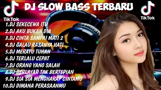 DJ SLOW BASS TERBARU 2024 | DJ VIRAL TIK TOK FULL BASS 🎵DJ SEKECEWA ITU| FULL ALBUM