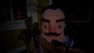 Hello Neighbor {} Funny moments (Alpha 4)