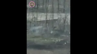 🌬💨🍃 The heavy 30mm machine gun blew away the invaders, literally 😙 #short #ukrainewar #zaporizhzhia