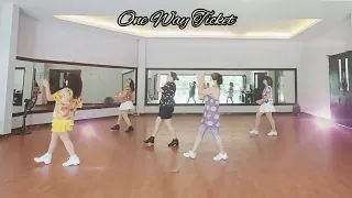 One Way Ticket Line Dance, Choreo by Eun Hee Yoon (KOR), Demo by Albatross Monday Class