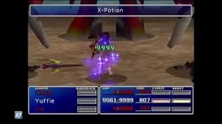 FF7 How to defeat Emerald and Ruby Weapons without KOTR, Final Attack/Phoenix or Dazers