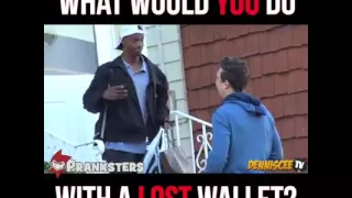 LOST WALLET SOCIAL EXPERIMENT.. What Would You Do?