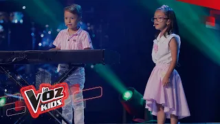 Victoria y Jacobo cantan ‘Un año’ | La Voz Kids Colombia 2022