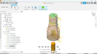 FUSION 360 CAM LATHE TOOLPATH IN MULTIPLE SETTINGS