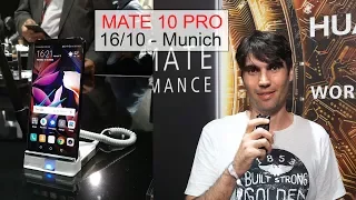 Huawei Mate 10 Pro | Impresiones en español desde Munich
