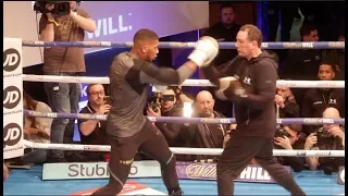 ABSOLUTE BEAST!! ANTHONY JOSHUA (FULL & COMPLETE) PUBLIC WORKOUT AHEAD OF CLASH W/ JOSEPH PARKER