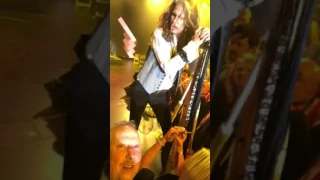 Steven Tyler licks my head