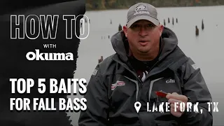 Top 5 Baits for Fall Bass On Lake Fork Texas