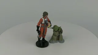 Rotating STARWARS Luke Skywalker & Master Yoda