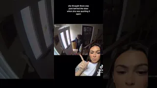 Glitch in the Matrix caught on TikTok… or is it a ghost? 👀👻