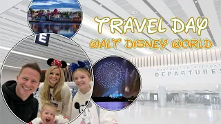 Walt Disney World Travel Day | Polynesian Fireworks | Caribbean Beach Mermaid Room | Orlando Vlogs