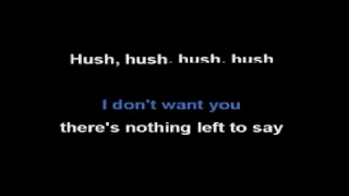 Pussycat Dolls The   Hush Hush Remix I Will Survive Karaoke On Screen Lyrics