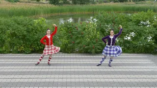 Highland dancing at the 2021 Montreal Highland Games