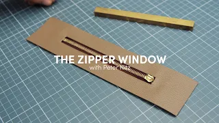 Zipper Window trailer - Leathercraft Tutorials with Peter Nitz