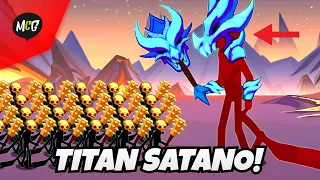 Kalahkan Titan Satano! - Stick War - Stickman Battle