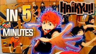 Haikyuu!! Season 1 In Under 5 Minutes