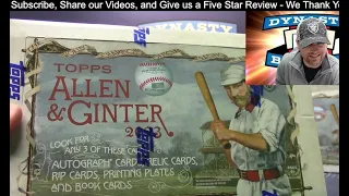 HUGE BOX 💰 2023 Topps Allen and Ginter Baseball Card 6 Box Half Case Break #8   Sports Cards
