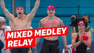 Great Britain DOMINATES First-Ever Mixed Medley Relay with WORLD RECORD!