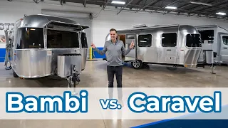 2021 Airstream Bambi vs. Caravel | Comparison Video