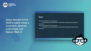 Using Xamarin.Forms Shell to easily create a consistent, dynamic, customized, and feature filled UI