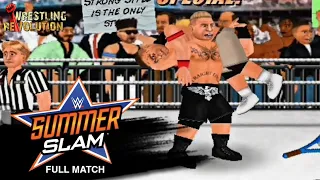 FULL MATCH - John Cena vs. Brock Lesnar – WWE Title Match: WWE SummerSlam 2014 | WR2D
