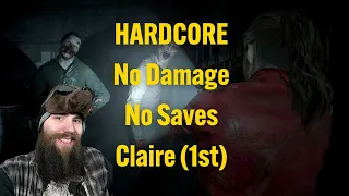 RE2 Claire (1st) No Damage Hardcore - No Saves S+ Rank