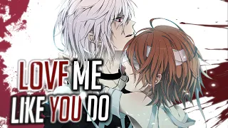 Nightcore - Love Me Like You Do (Rock Version) (Lyrics)