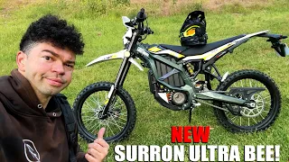 Riding My NEW Surron Ultra Bee For The First Time! - Electric Dirt Bike