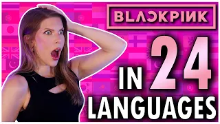 1 GIRL 24 LANGUAGES - BLACKPINK - Kill This Love (Multilanguage Cover by Eline Vera)