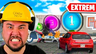 AUTOS ZERSTÖREN beim SPIKESPRUNG!!! | BeamNG Drive 21.0