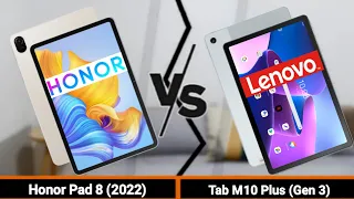 Honor Pad 8 VS LenovoTab M10 Plus Gen 3 | Which One is Better?