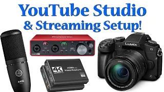 STREAMING & VIDEO PRODUCTION: YouTube Studio Setup #OBS #DaVinciResolve #LiveStream #VideoEditing