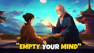 "How to Empty Your Mind - A Powerful Zen Story: The Art of Emptiness" AriseAspire