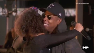Alicia Keys & Jay Z - Empire State of Mind LIVE (HERE in Times Square) 2016