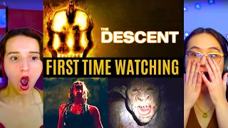 the GIRLS REACT to *The Descent (2005)* SO INSANE!!! (First Time Watching) Horror Movies