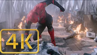All Spider Man Far From Home Swinging Scene 4K HD