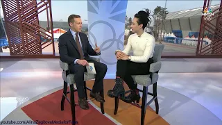 Alina Zagitova Olymp 2018 Discussion before SP C