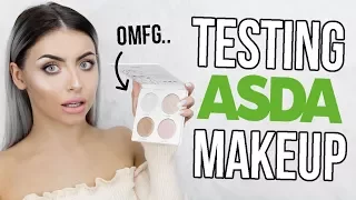 TESTING ASDA / WALMART MAKEUP! EVERYTHING UNDER £5! OMG!